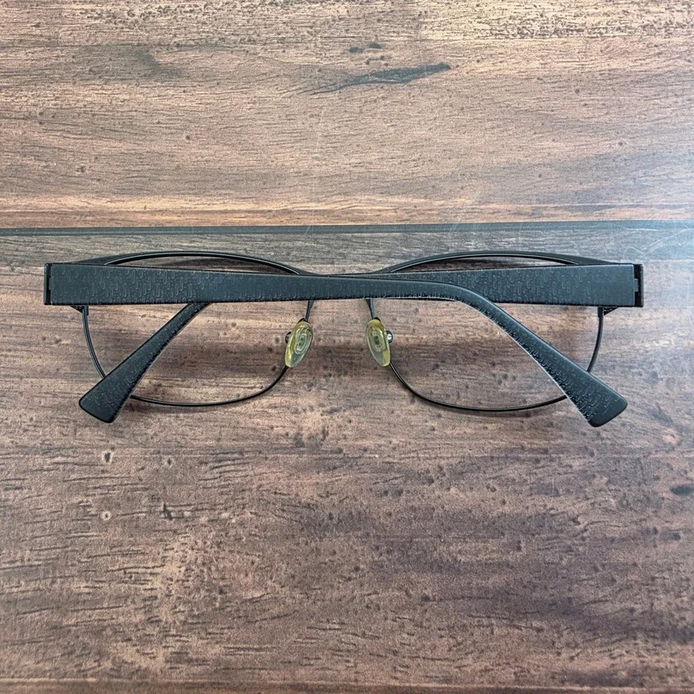 Scott Harris Europa SH-450‎ C3 Black Metal Cat Eye Eyeglass Frames 57-16-140